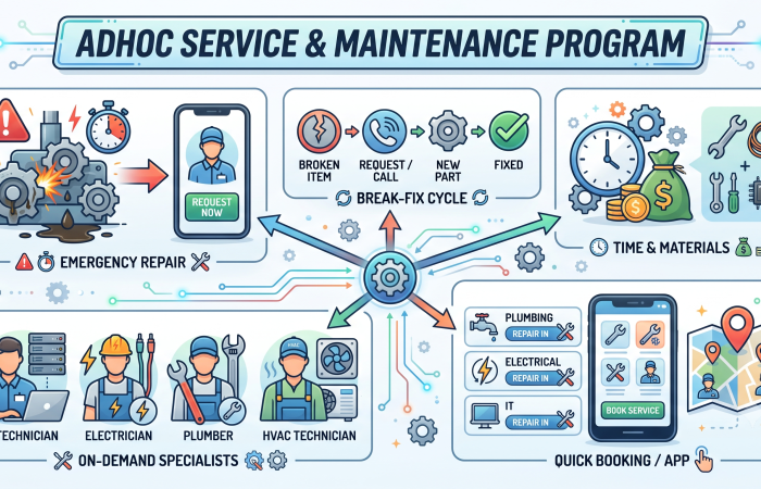 adhoc service & maintenance program