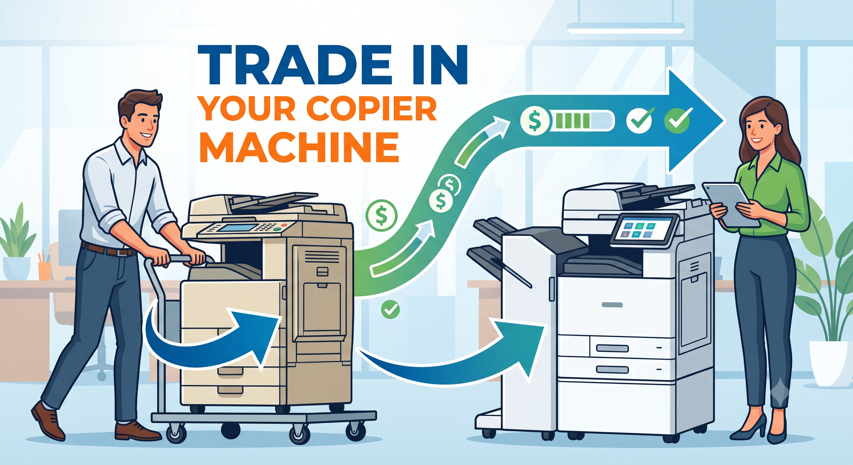 trade in your copier machine