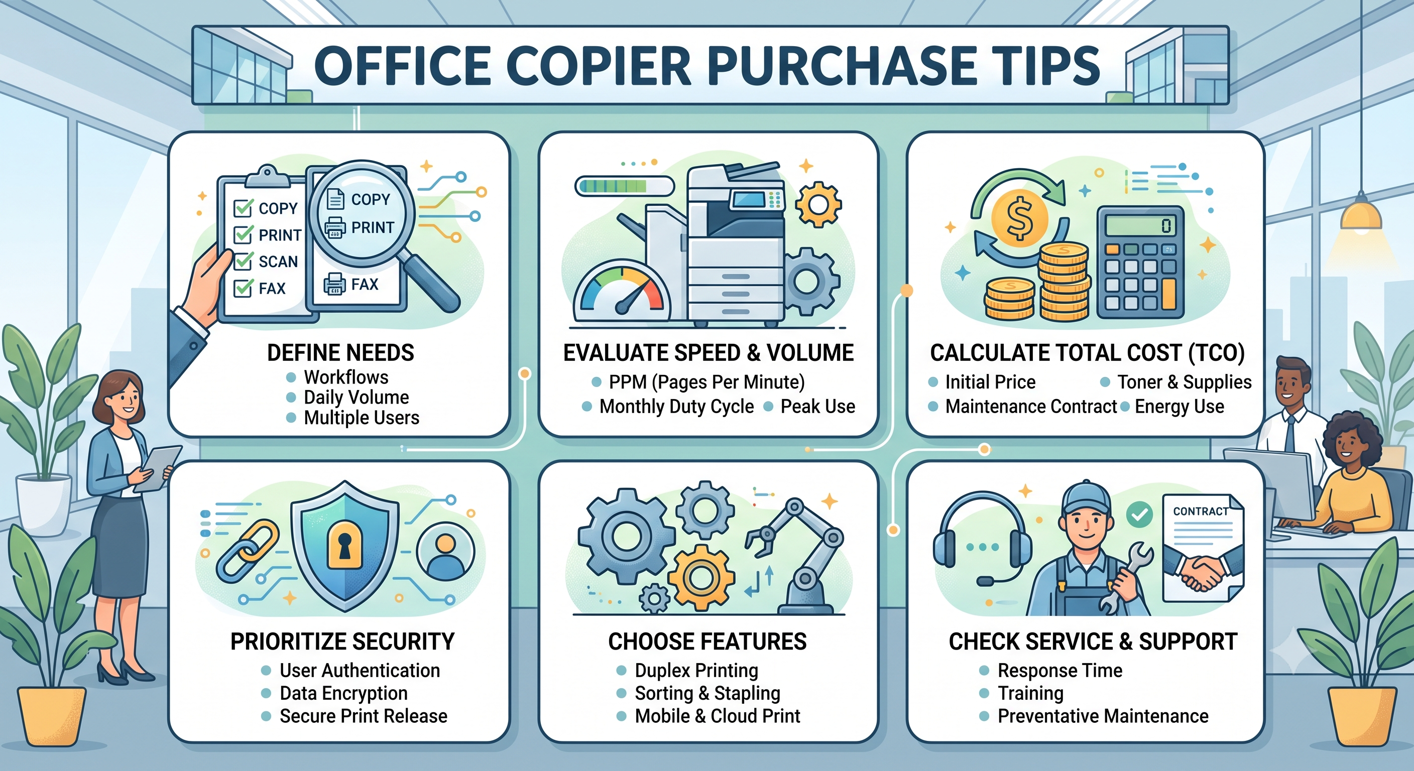 office copier purchase tips