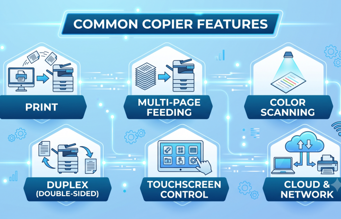 common copier features