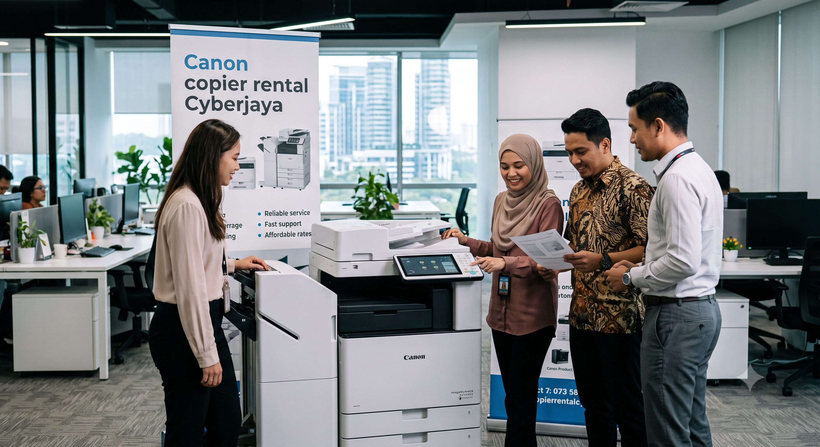 canon copier rental cyberjaya