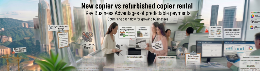 New copier vs refurbished copier rental