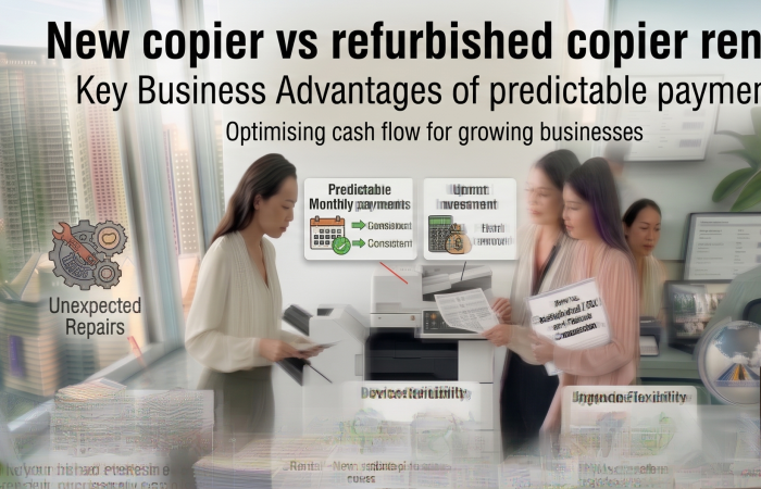 New copier vs refurbished copier rental