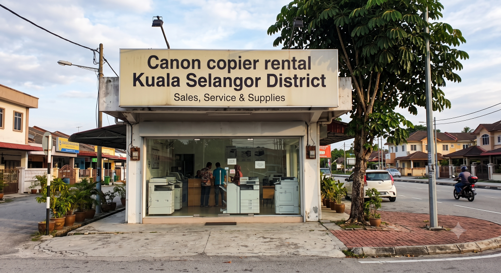 Canon copier rental Kuala Selangor District
