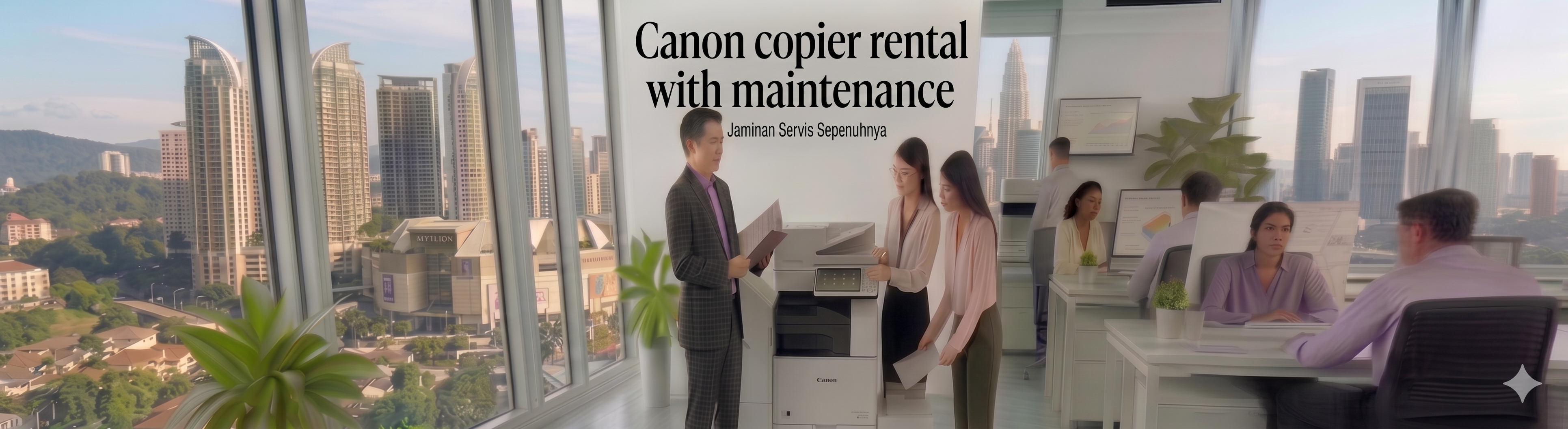 Canon copier rental with maintenance