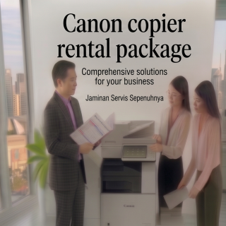 Canon copier rental package
