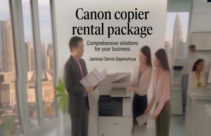 Canon copier rental package