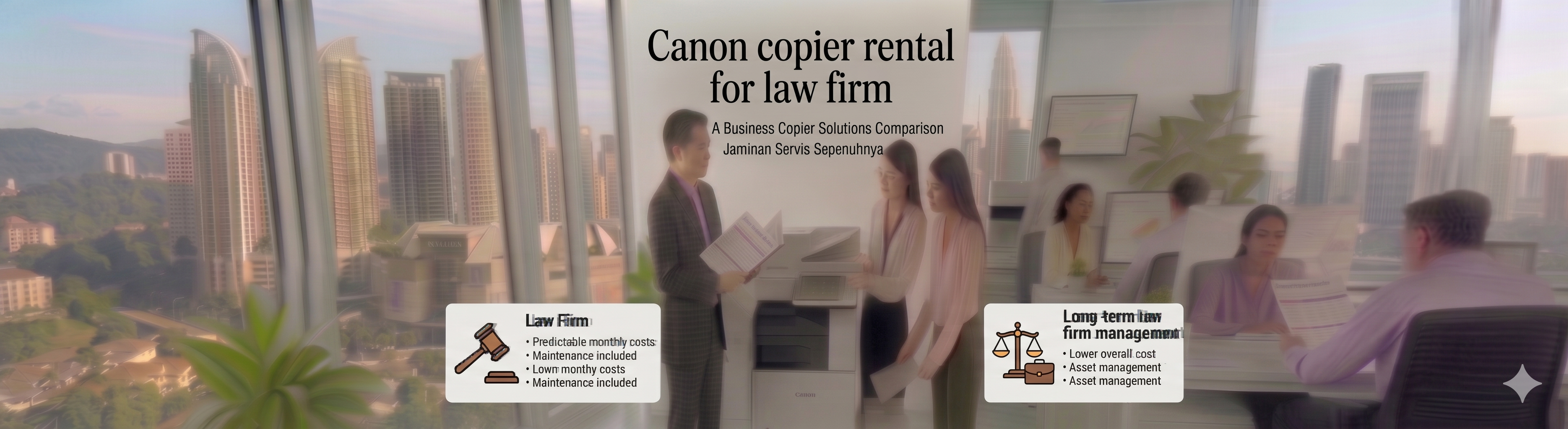 Canon copier rental for law firm