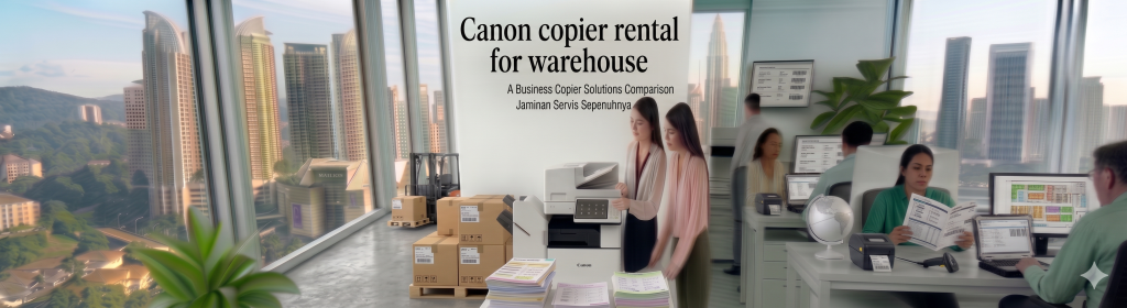 Canon copier rental for warehouse