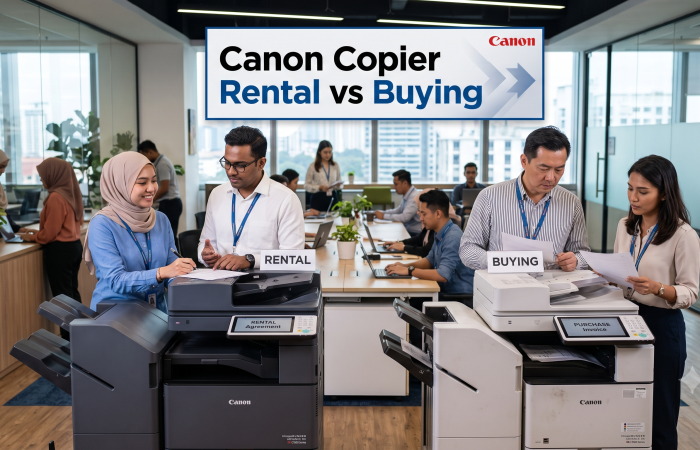 canon copier rental vs buying