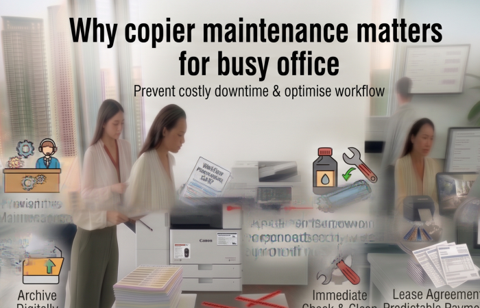 Why copier maintenance matters for busy office