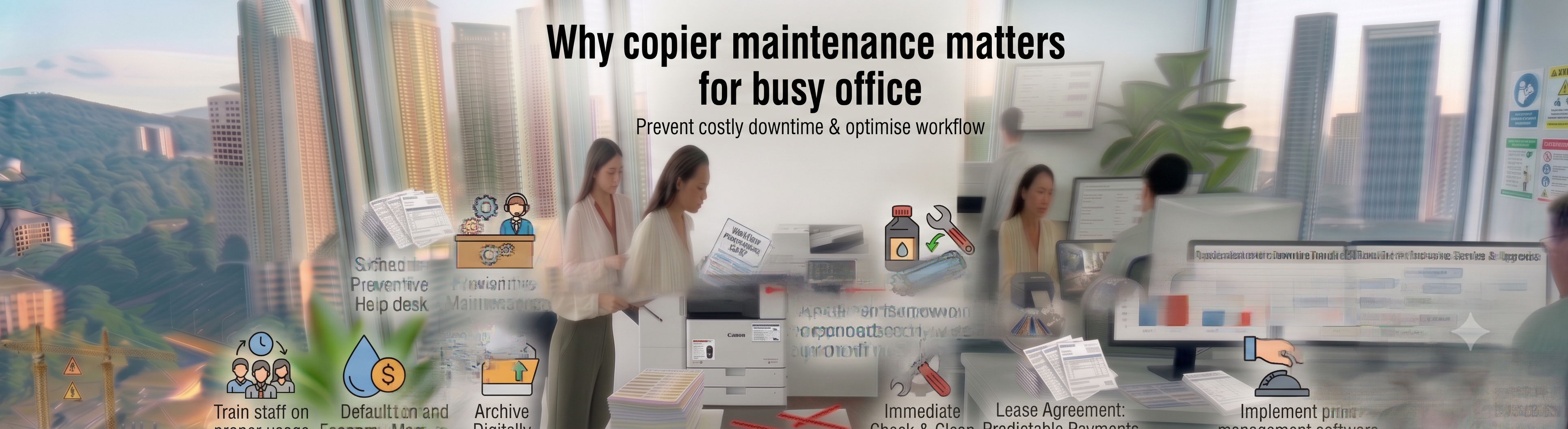 Why copier maintenance matters for busy office