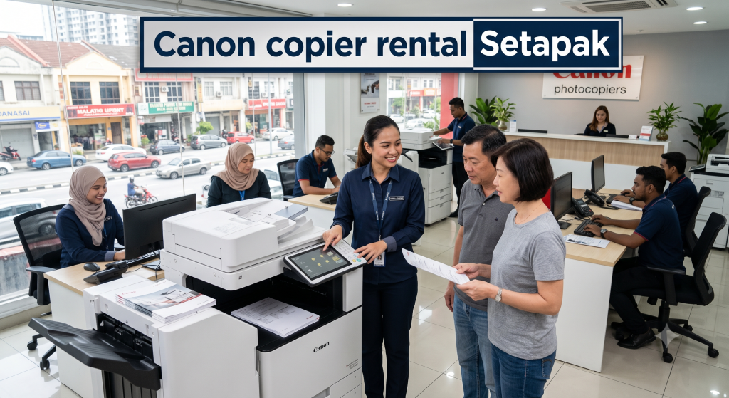 canon copier rental setapak