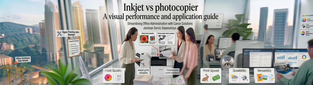 Inkjet vs photocopier