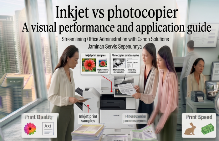 Inkjet vs photocopier