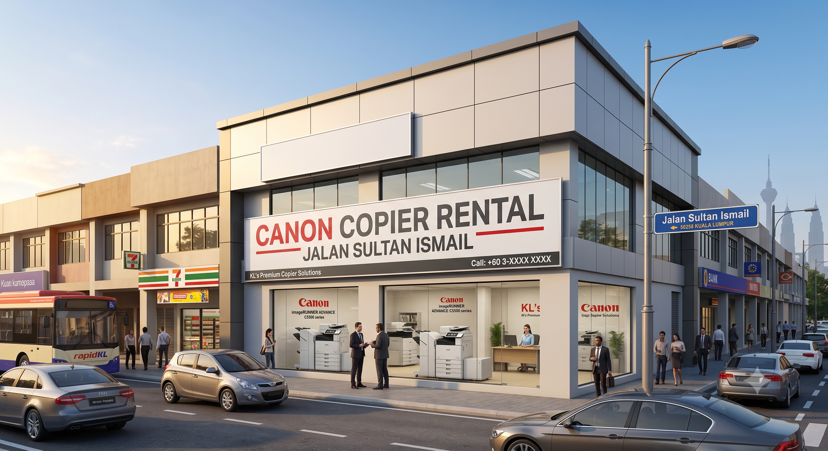 Canon copier rental Jalan Sultan Ismail