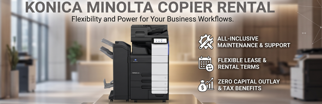 konica minolta copier rental