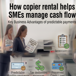 How copier rental helps SMEs manage cash flow
