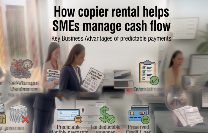 How copier rental helps SMEs manage cash flow