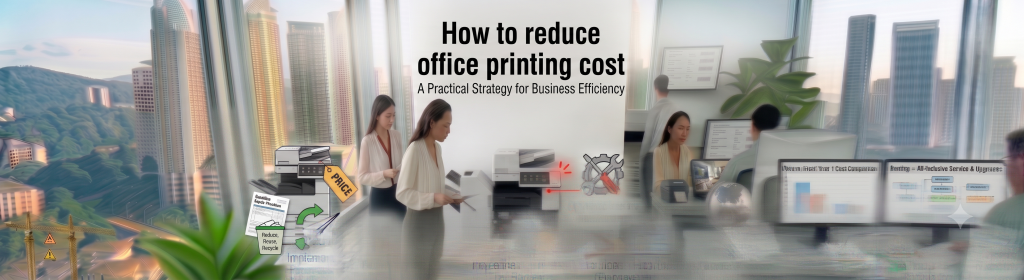 How to reduce office printing cost