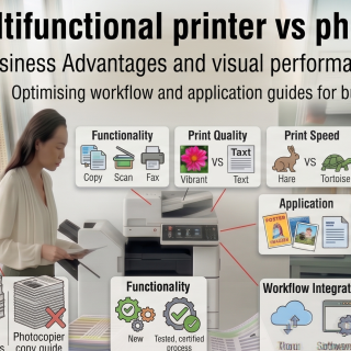 Multifunctional printer vs photocopier