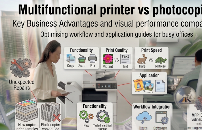 Multifunctional printer vs photocopier