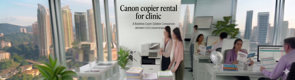 Canon copier rental for clinic
