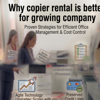 Why copier rental is better for growing company