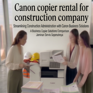Canon copier rental for construction company