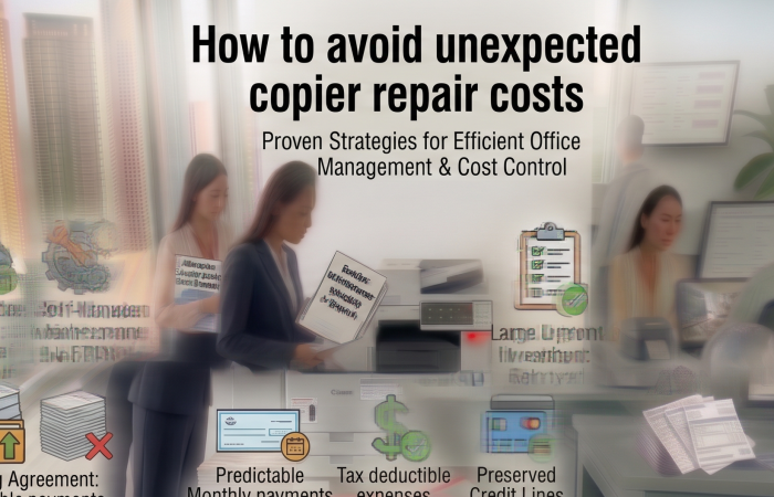 How to avoid unexpected copier repair costs