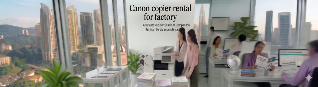 Canon copier rental for factory