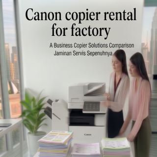 Canon copier rental for factory
