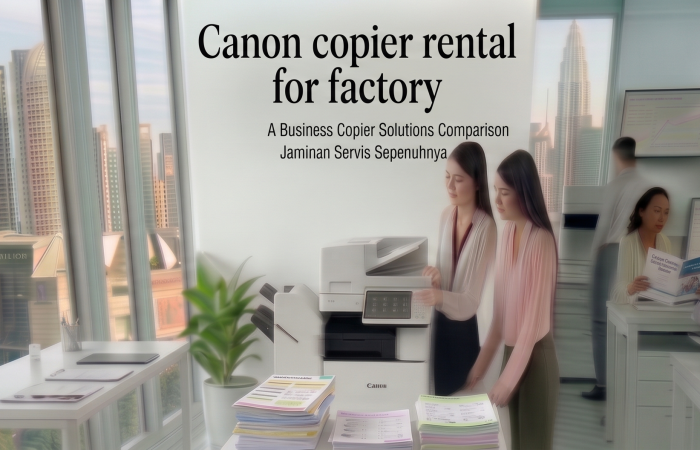 Canon copier rental for factory