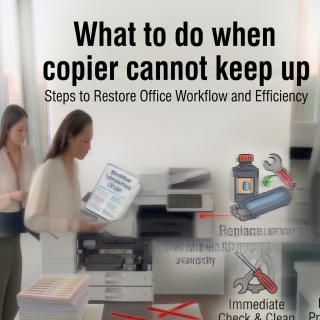 What to do when copier cannot keep up