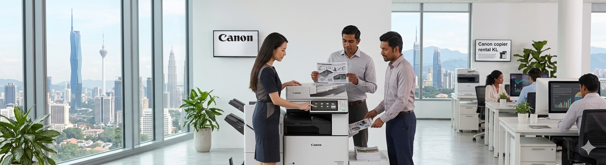 Canon copier rental KL