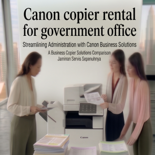 Canon copier rental for government office