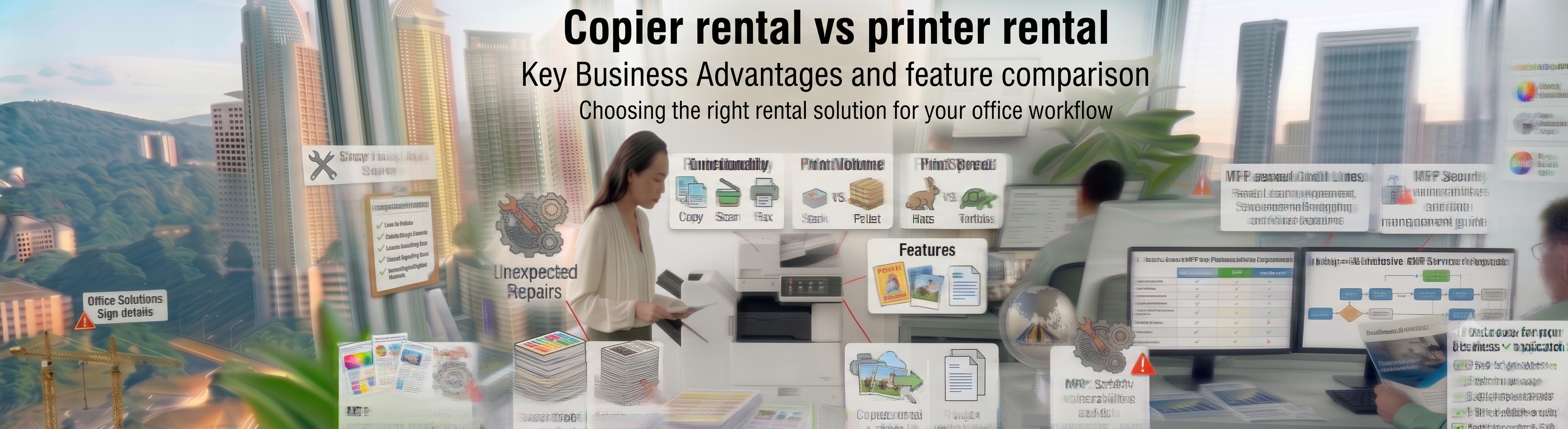 Copier rental vs printer rental