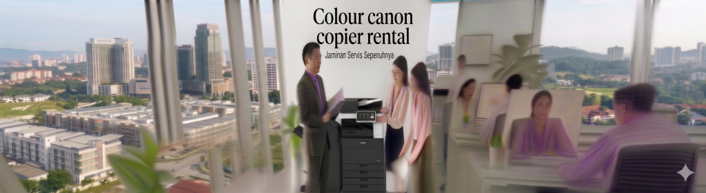 Colour canon copier rental